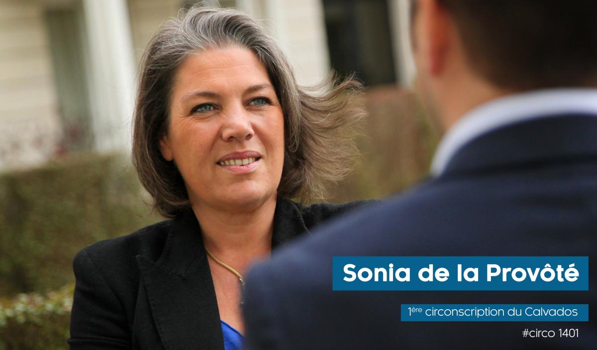 Portrait de candidat Sonia de la Provôté Le Nouveau Centre / Les